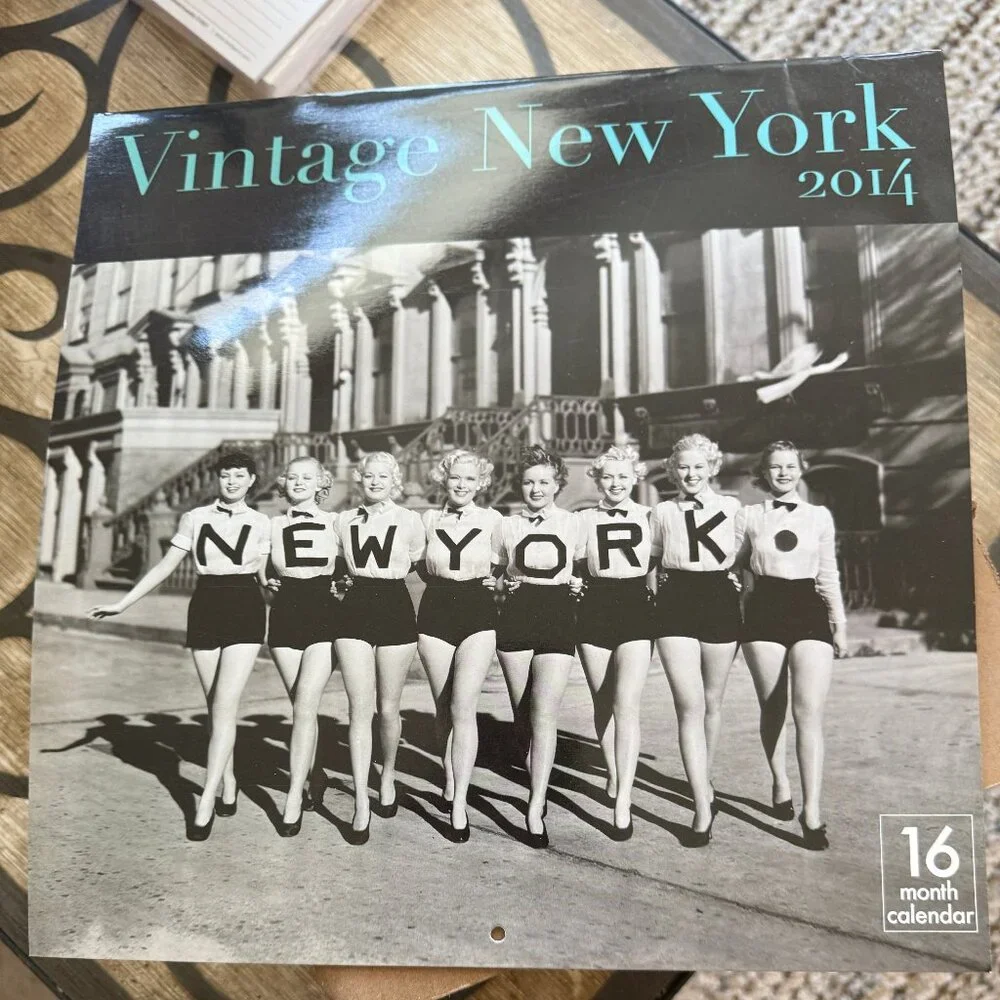 Vintage New York 2014 Wall Calendar (103)